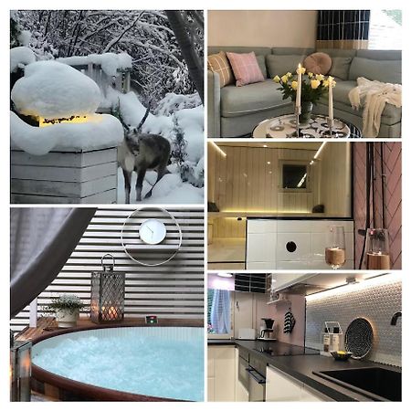 Snowcrystal Home With Jacuzzi And Sauna Rovaniemi Exterior foto